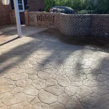 Stamped Concrete Patio Cleaning and Sealing on Saranac Dr in Richmond Heights, Mo 63117 0